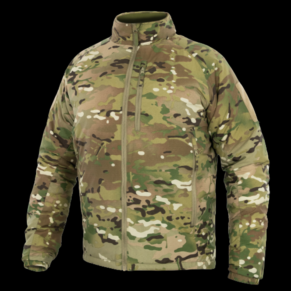 Легка утеплююча куртка "Fahrenheit ALPHA Light Multicam" від українського бренду "Fahrenheit".