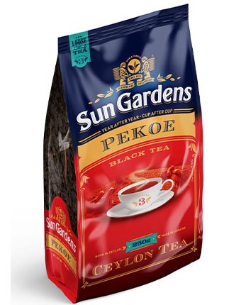Sun Gardens Чай чорний Pekoe 250г, розсипний, дойпак