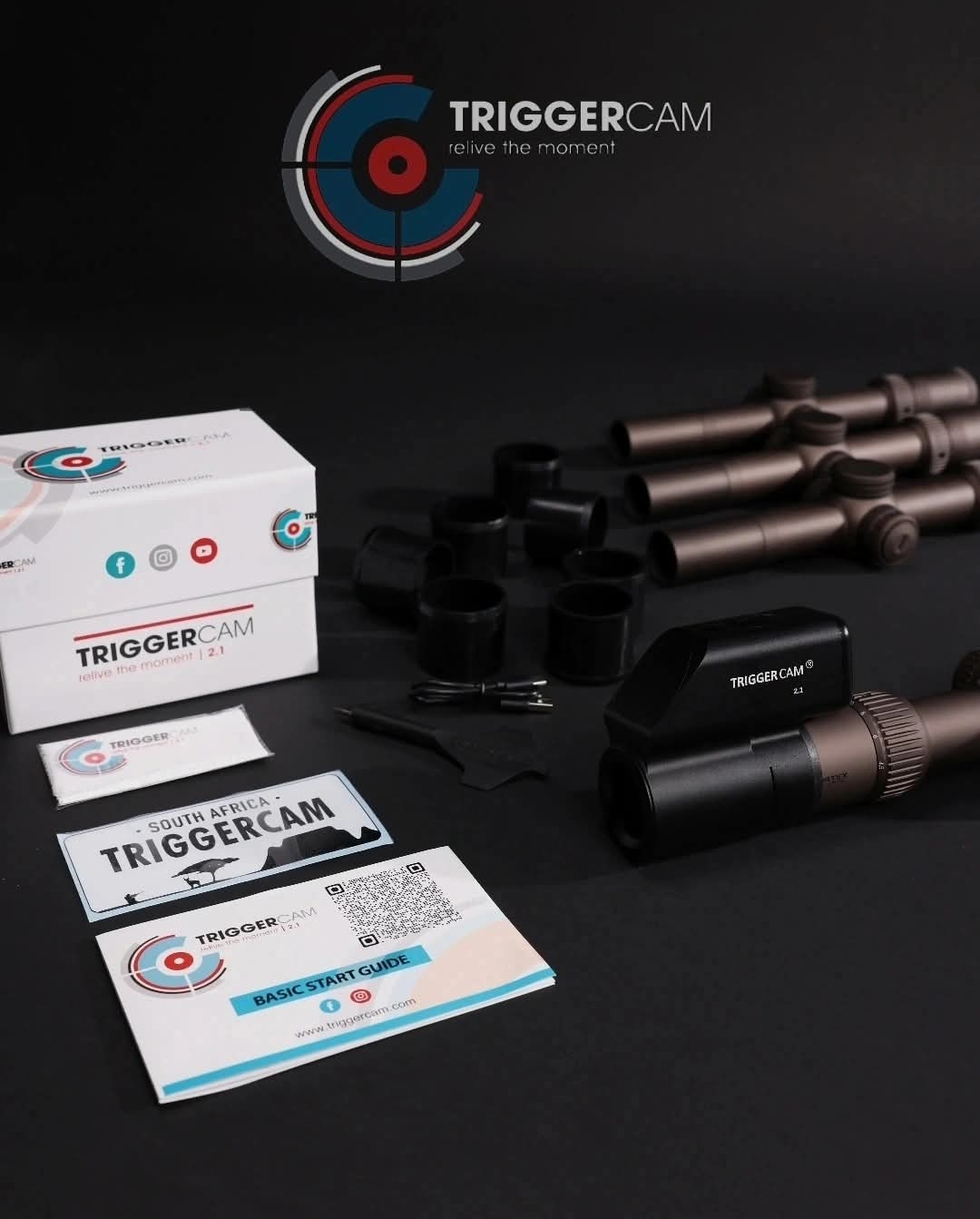 Компактна захищена камера для прицілу "TriggerCam 2.1" від американського бренду "TriggerCam"