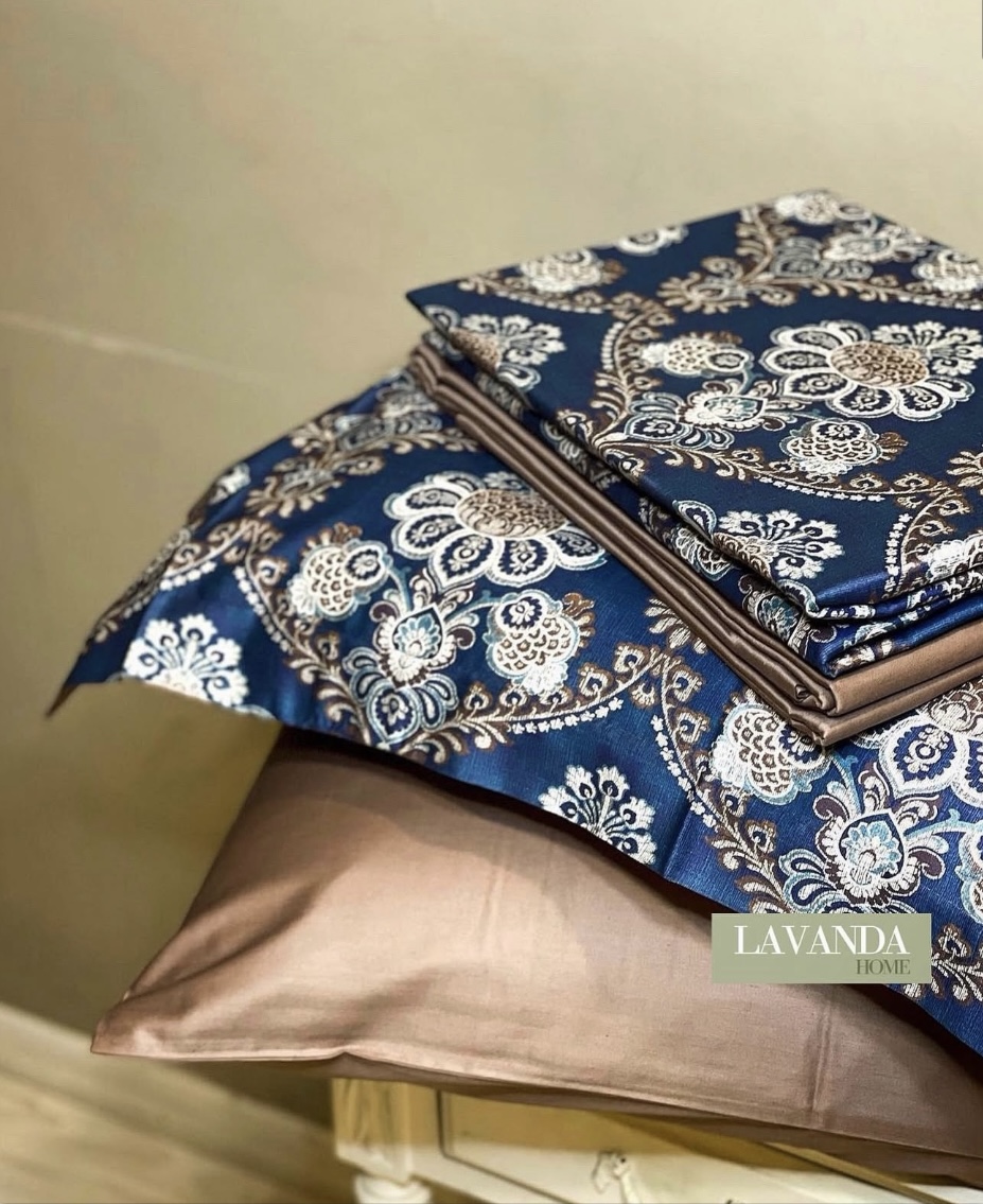 Комплект постільної білизни сатин делюкс Collins преміум бренду Tivolyo Home