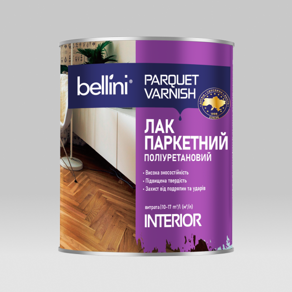 PARQUET VARNISH Лак паркетний поліуретановий ТМ BELLINI