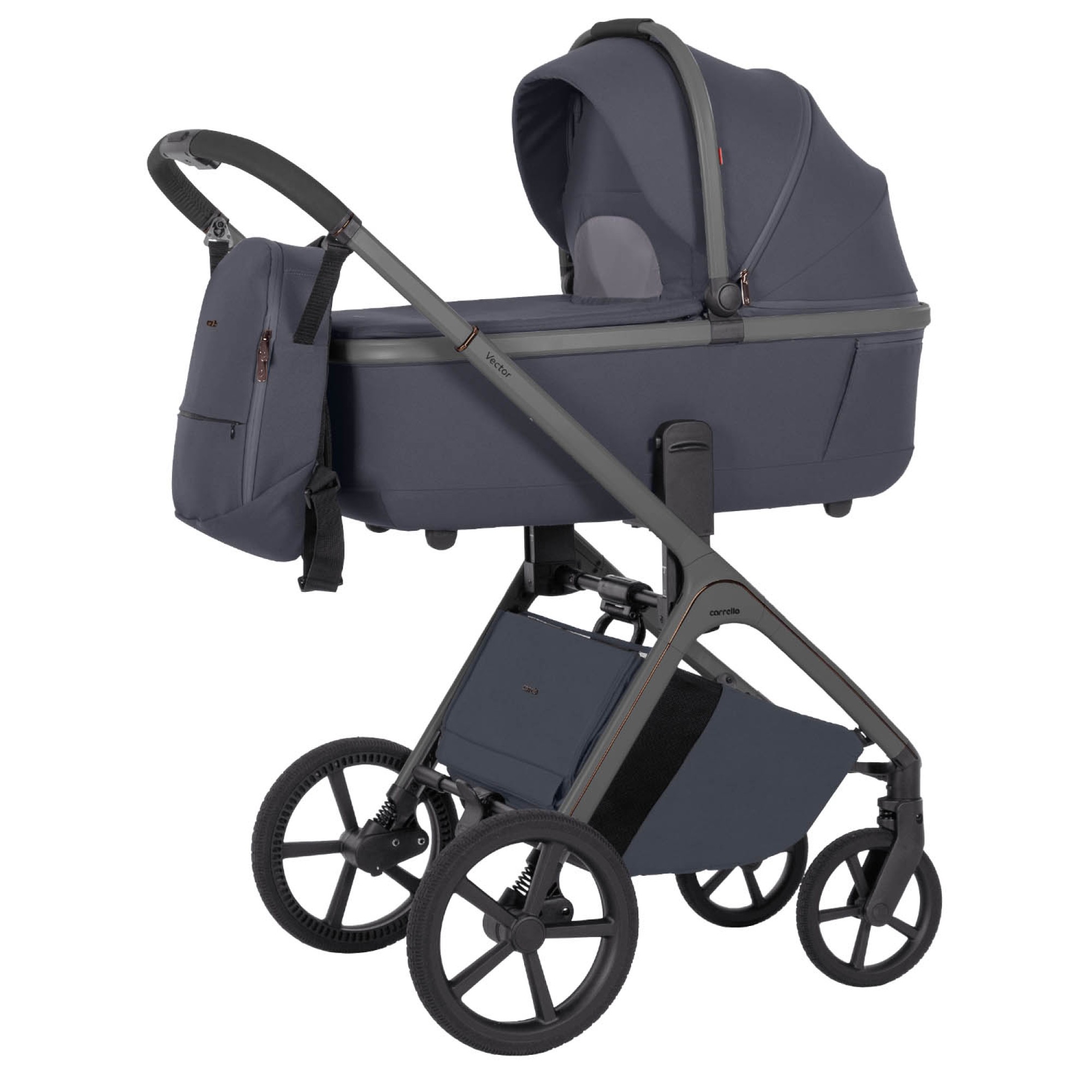 Коляска 2 в 1 Carrello Vector CRL-6550 2в1 Plum Grey