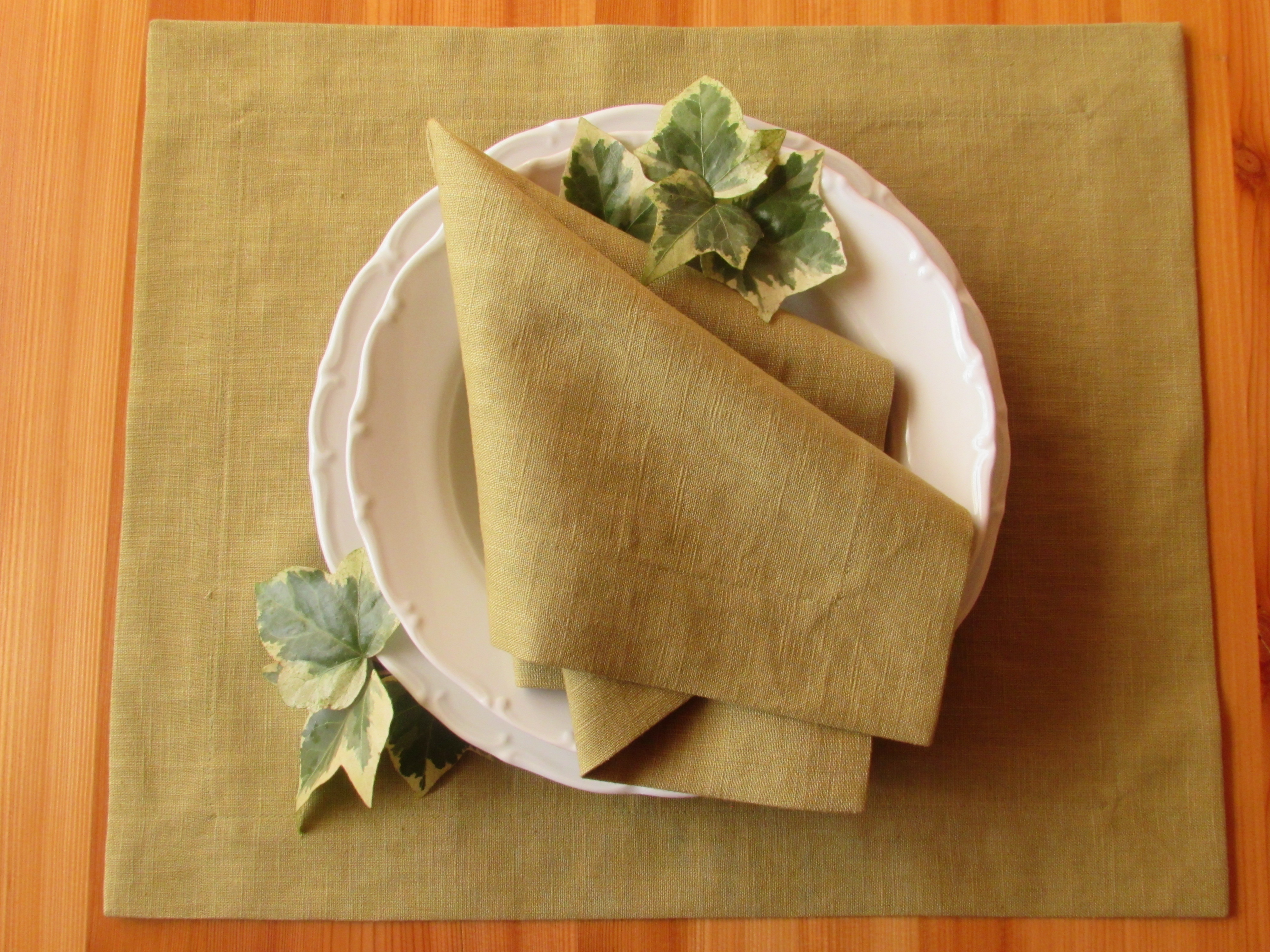 Kiwi ľanový obrúsok