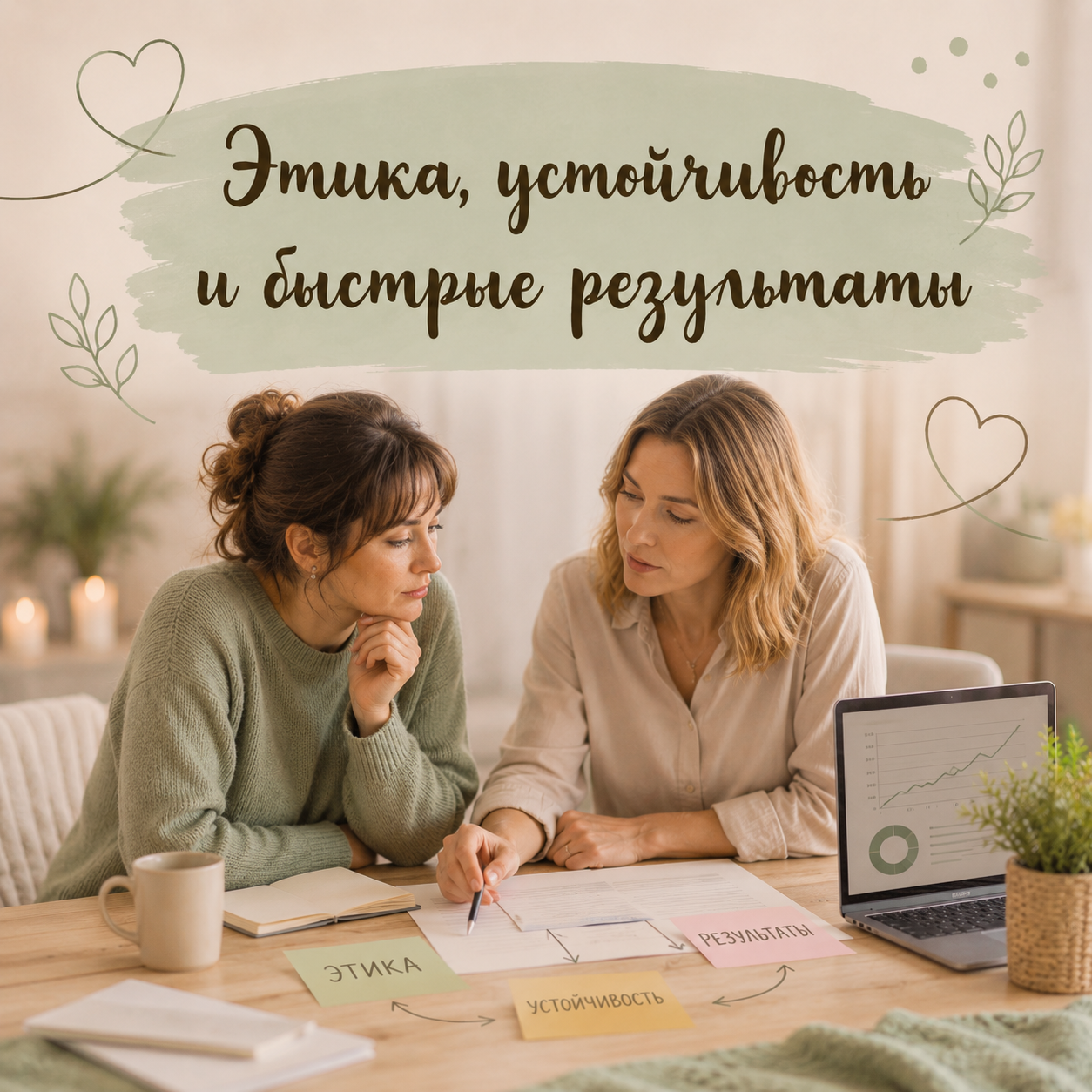 Этика, устойчивость и быстрые результаты