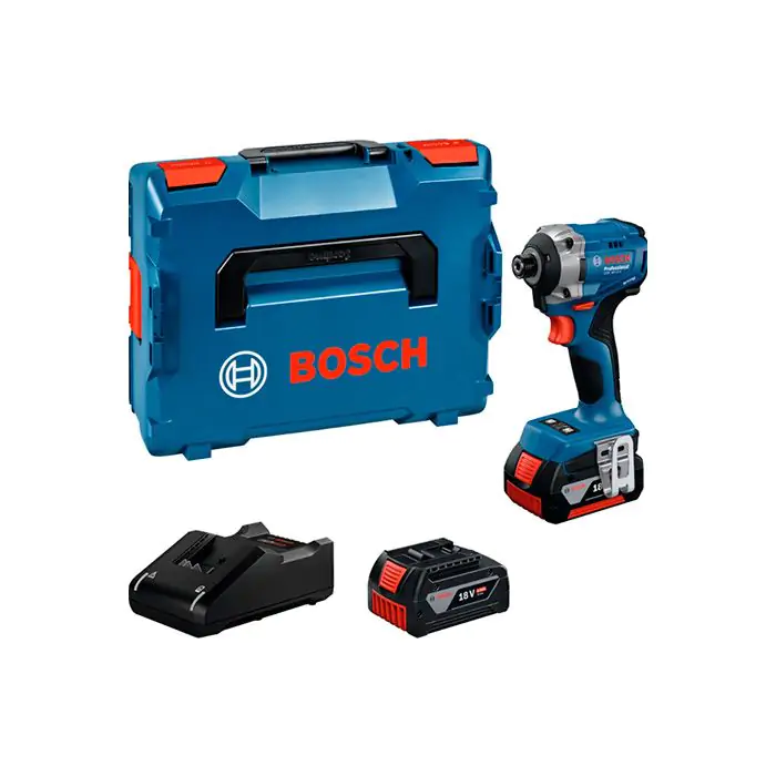 Акумуляторний ударний гайковерт Bosch Professional GDR 18V-215 у кейсі (АКБ і ЗП)