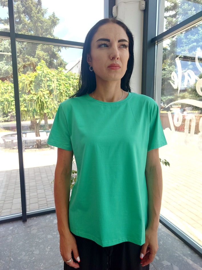 Футболка жіноча базова EVELIN (S, M, L)