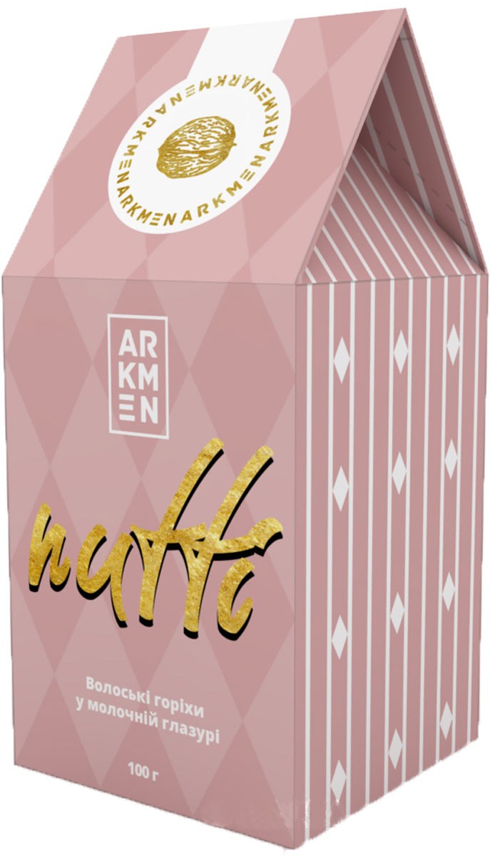 Волоський горіх Nutti в молочній шоколадній глазурі 100 г