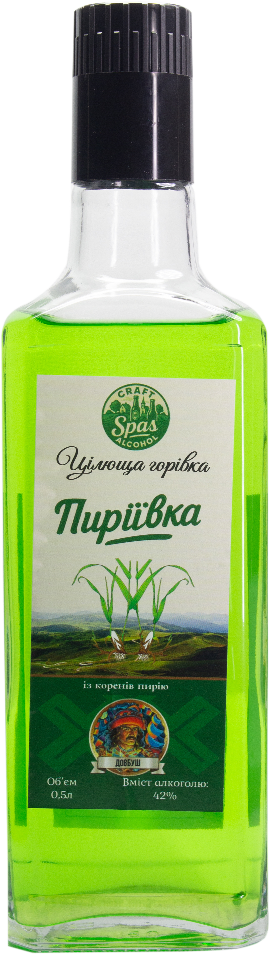 Гірка настоянка "Пиріївка" 0.5л 42%