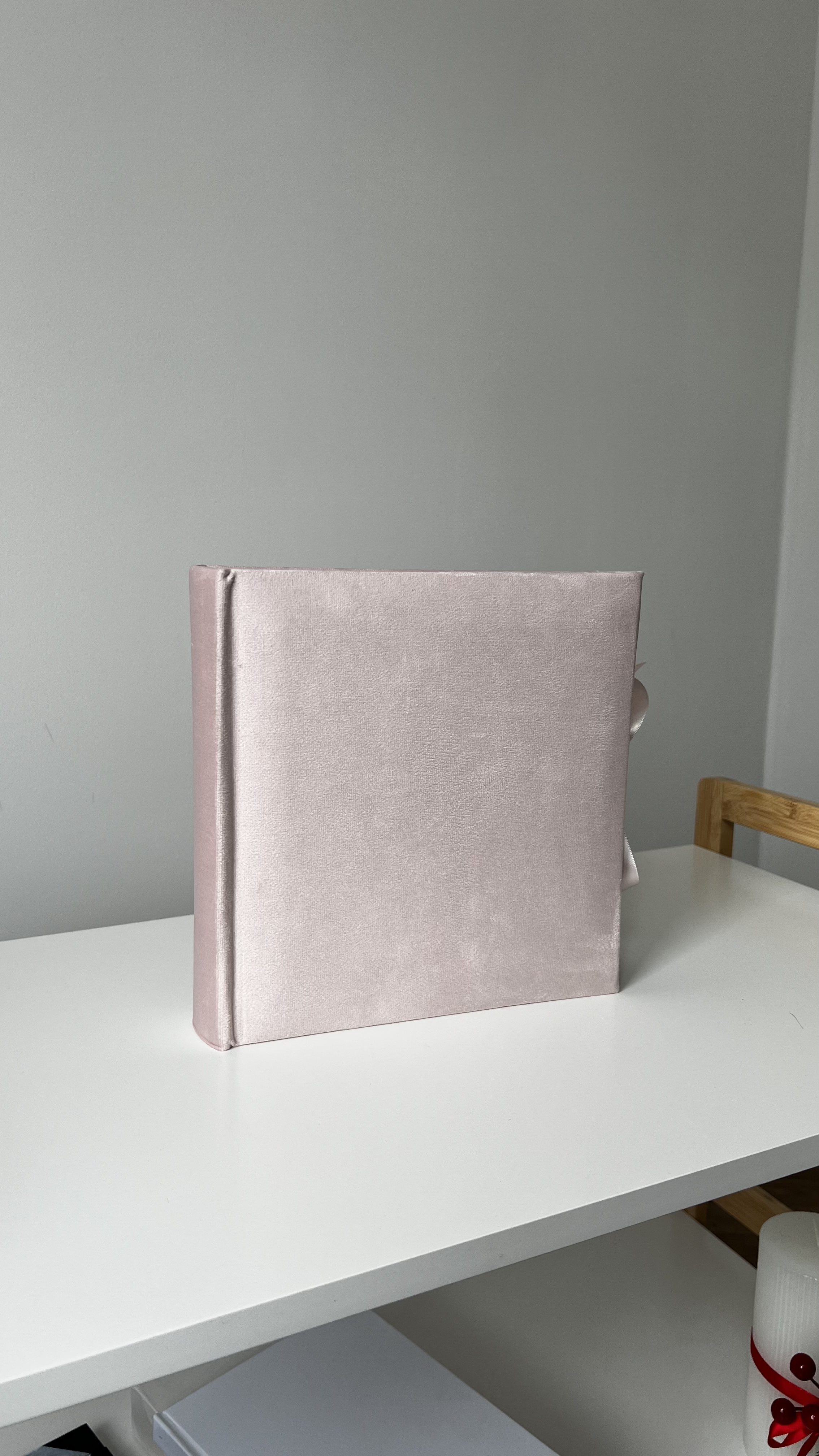 Файликовий велюровий альбом на 200 фото рожевого кольору