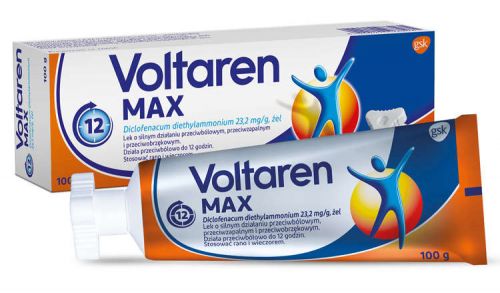 Voltaren Max гель знеболююча, протизапальна, протинабрякова дія - 100 г