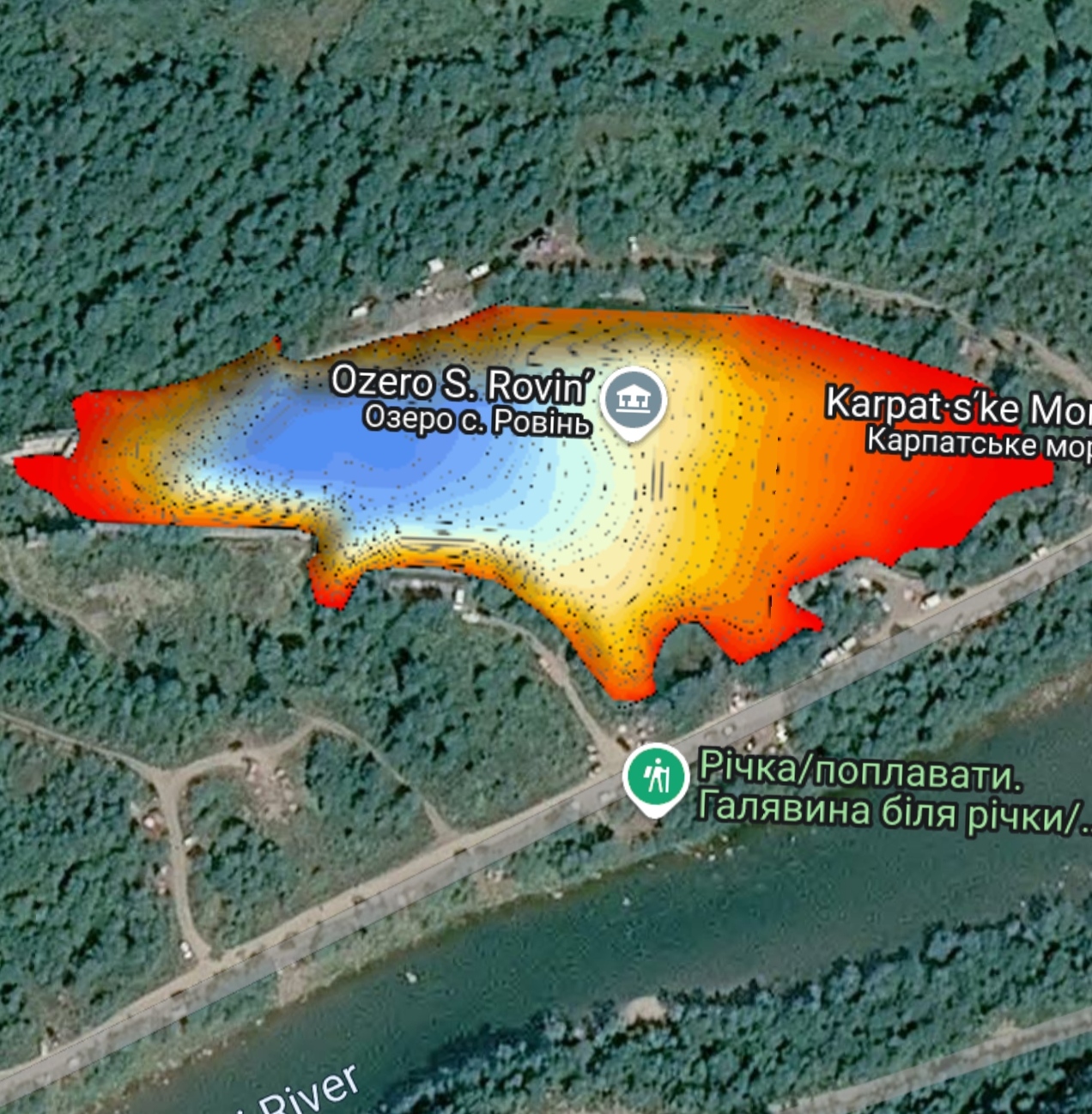 Озеро с. Ровінь