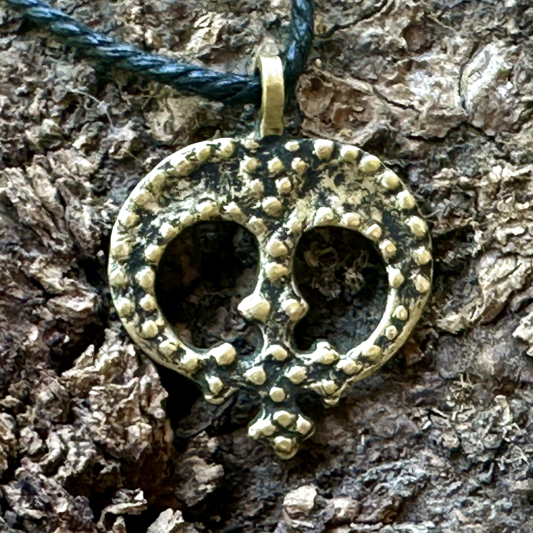 Підвіска Лунниця хрестовключна з Пересопниці #2