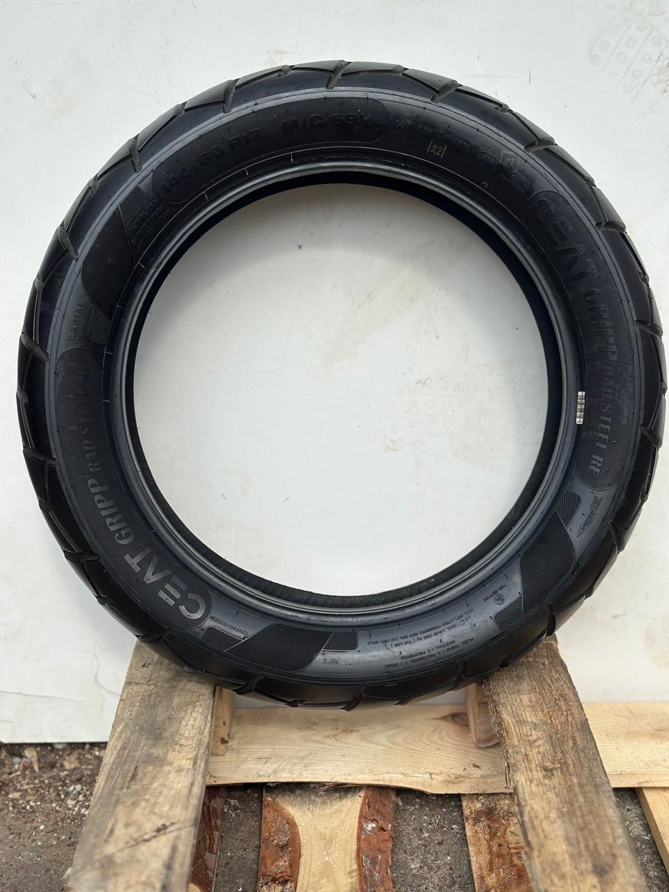 CEAT GRIP RED STEL RE 140/80/17