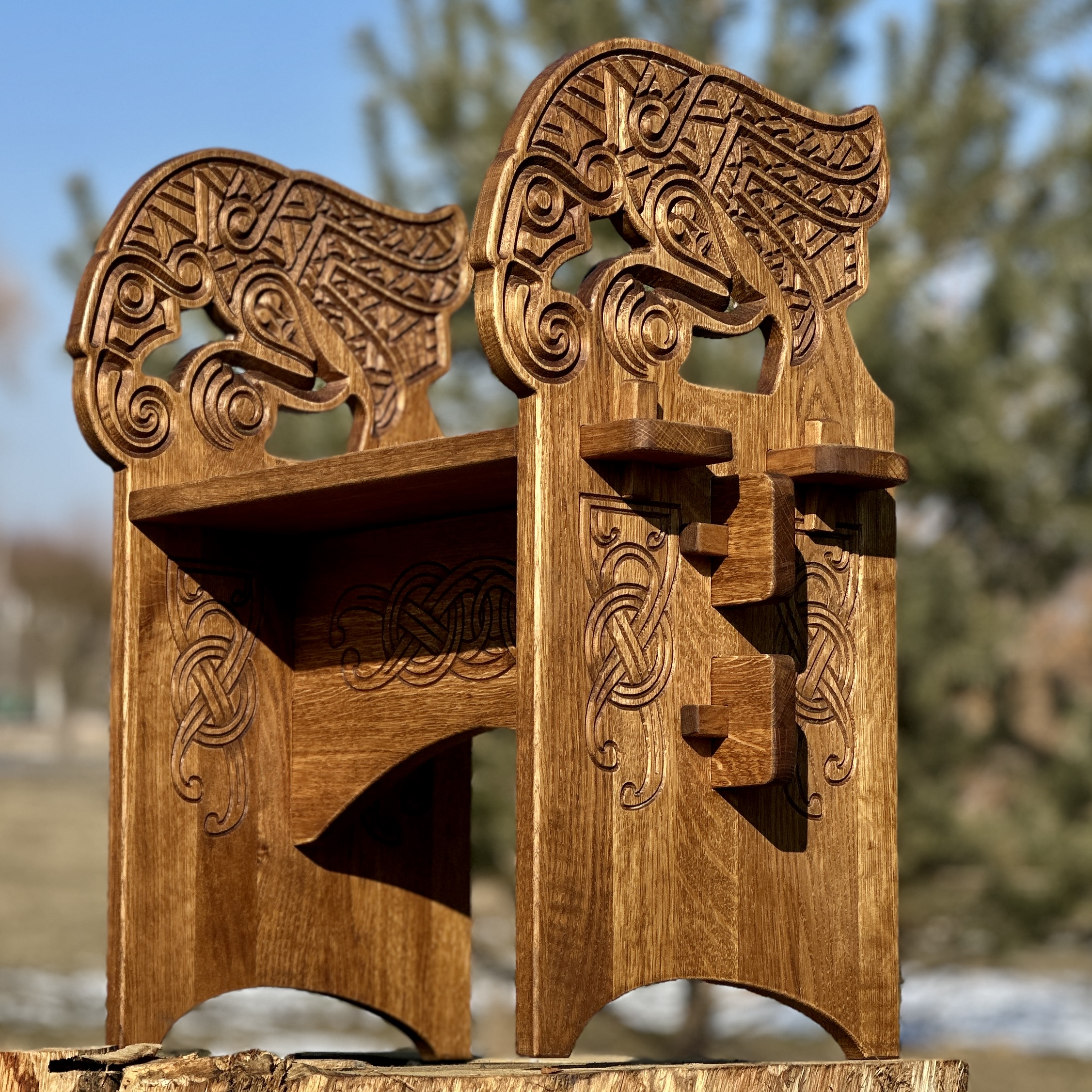 Стілець без спинки серія Круки