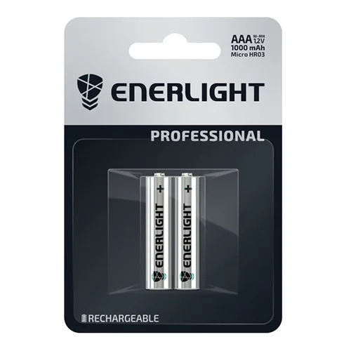 Акумулятор ENERLIGHT 1000mAh AAA Ni-MH