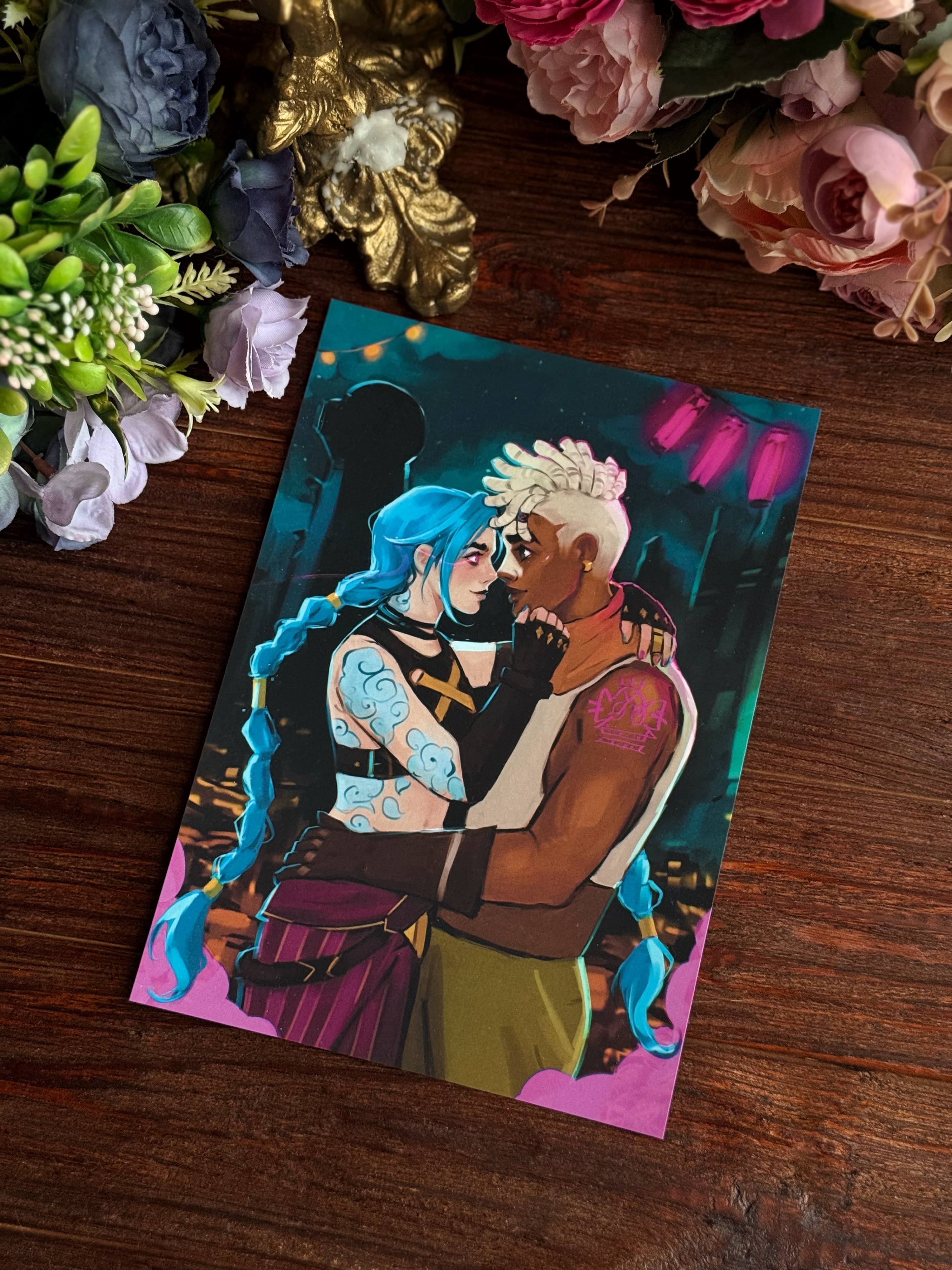 Арт Jinx and Ekko