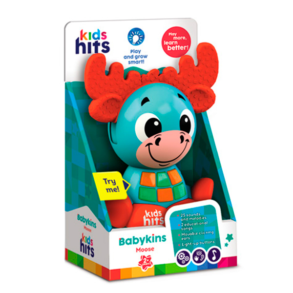 Інтерактивна іграшка Kids Hits Babykins Лось (KH10/001)