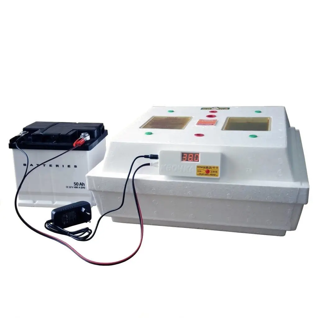Інкубатор Квочка МИ-30-1-Э | ТЭН | 12v