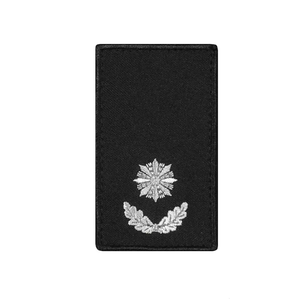 Погони Майор Поліції (пара) на липучці чорні