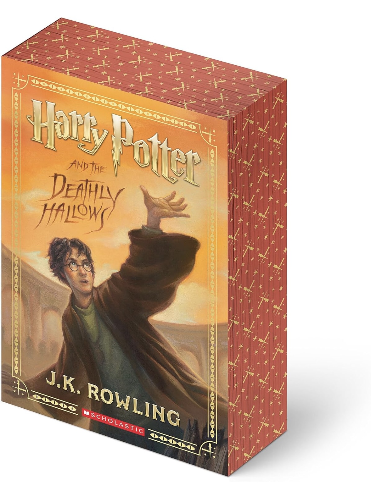 Harry Potter and the Deathly Hallows (Stenciled Edges) (Harry Potter, Book 7) J. K. Rowling