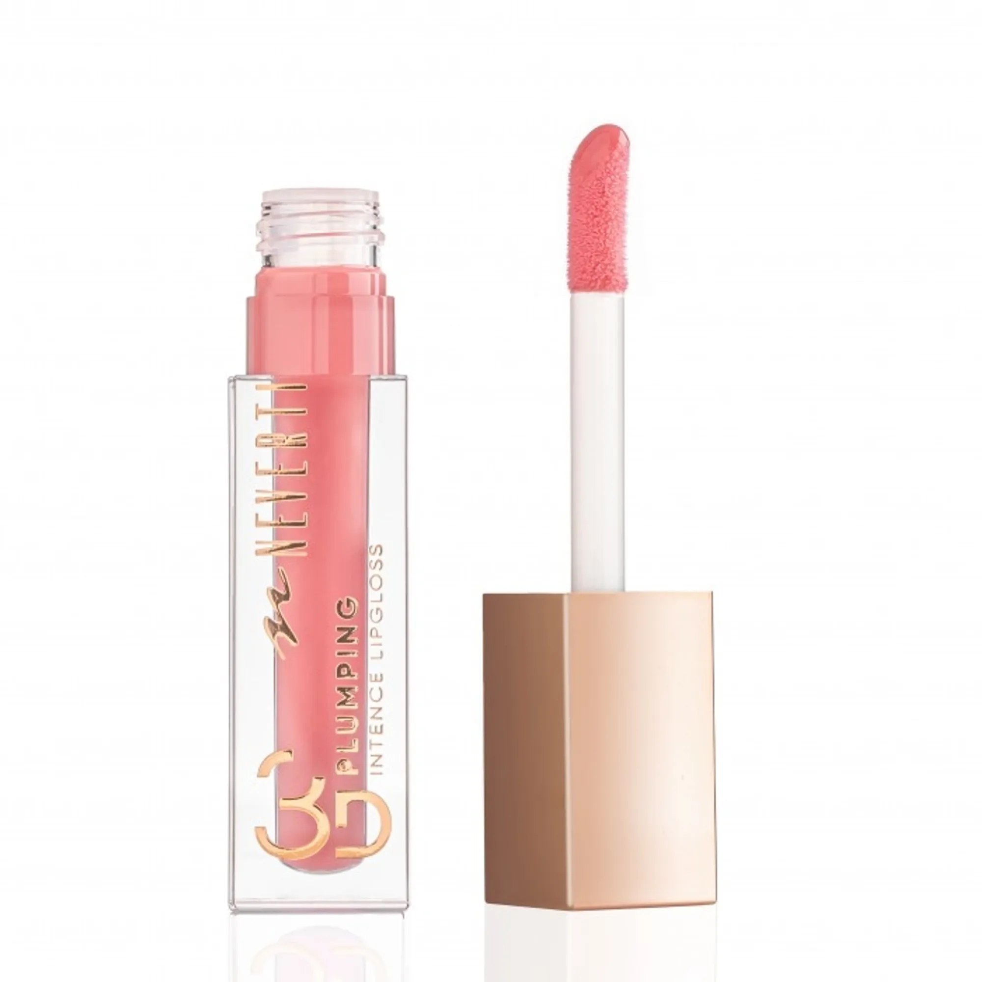 Блиск для губ 3D Plumping Lipgloss NEVERTI 004,4мл