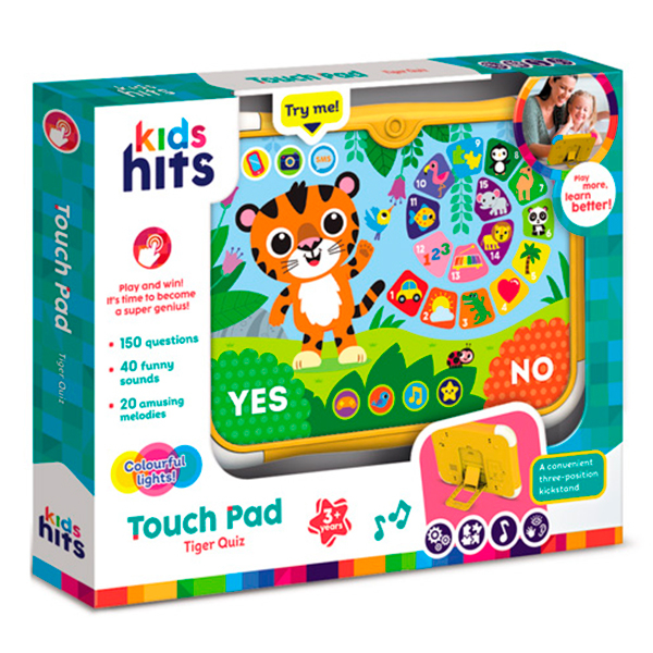 Інтерактивний планшет Kids Hits Touch Pad Вікторина (KH02/002)