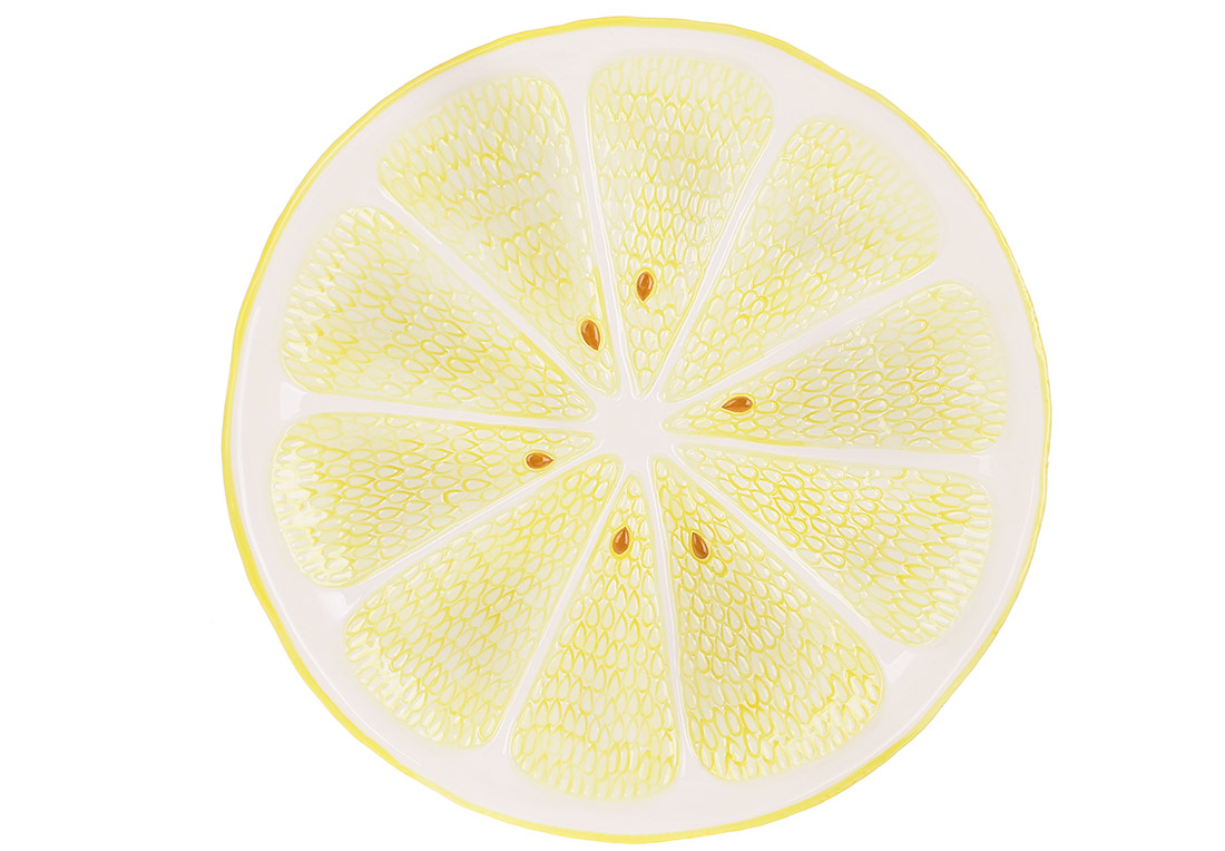 Lemon, Тарілка керамічна 25,5 см