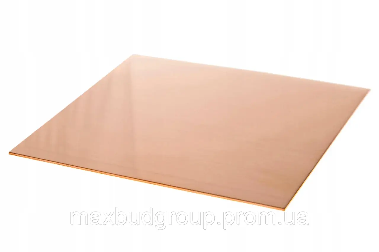 Лист мідний марка М1 0,7x600x1500 мм