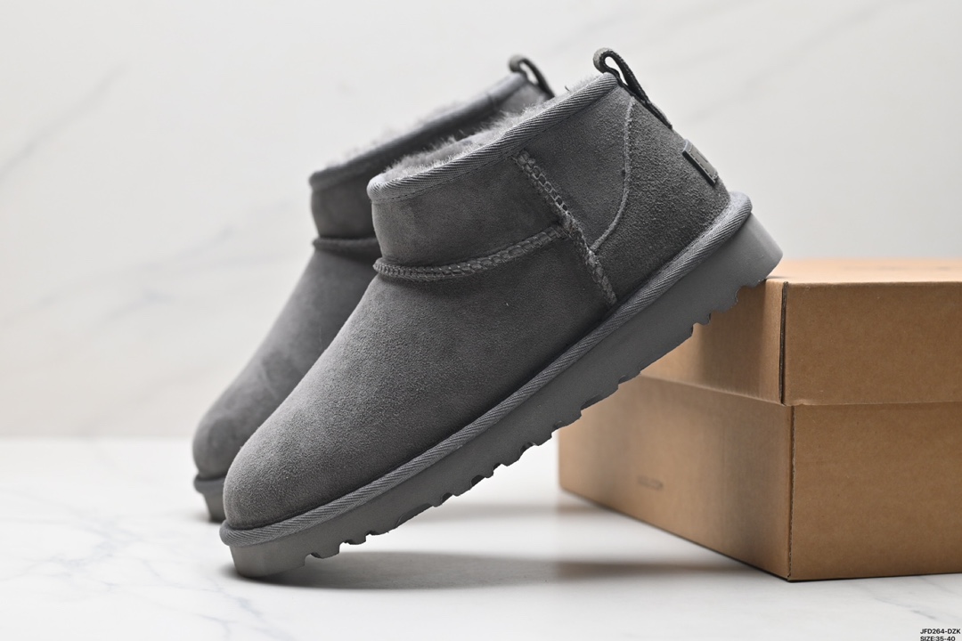 UGG JesieńZima Damskie Klasyczne Mini Botki na Platformie - Styl Gwiazd