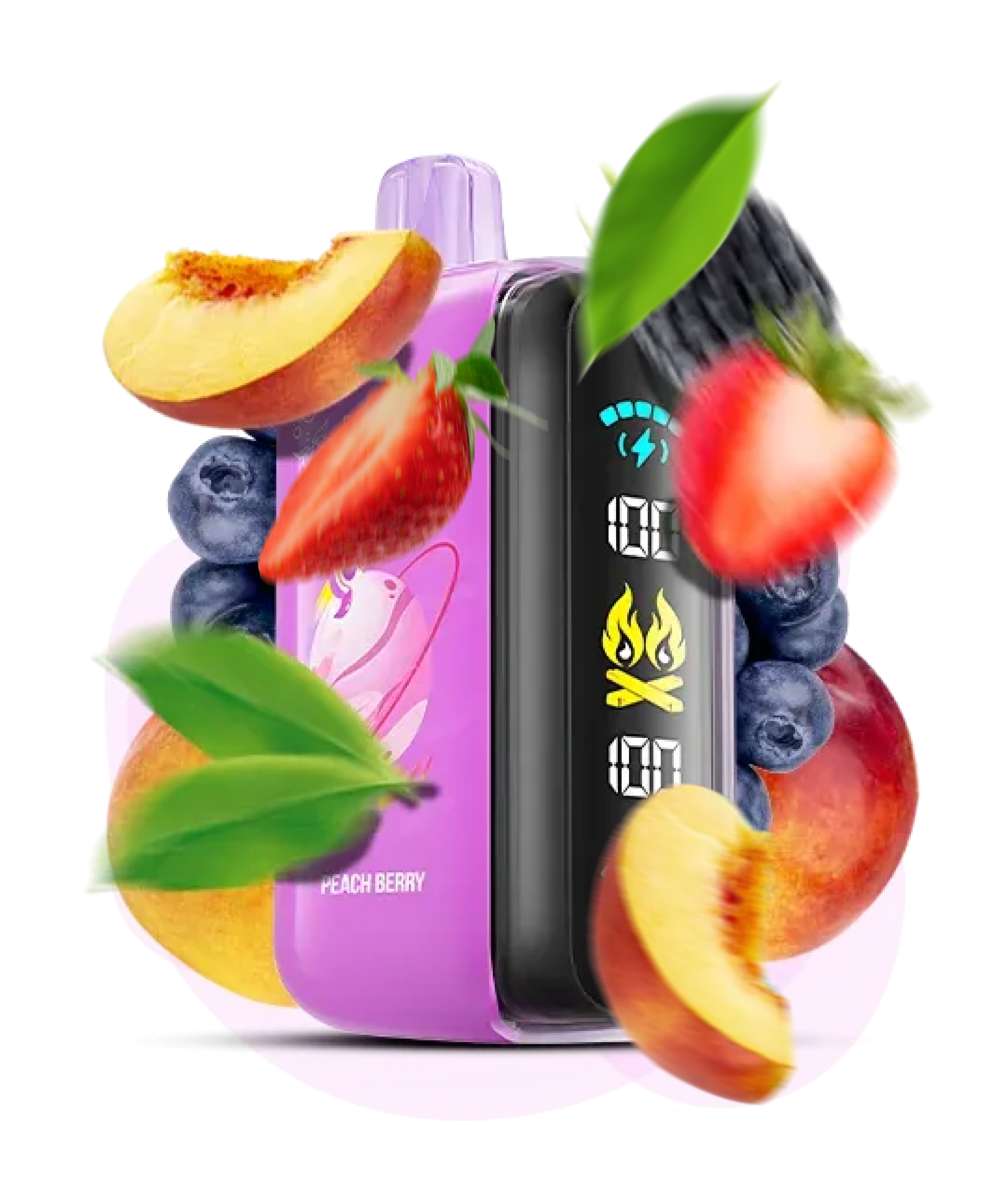 Elf Bar RAYA D3 25000 Peach berry (Персик ягоди)