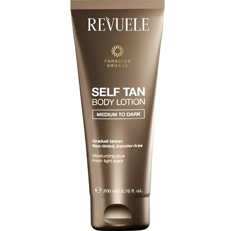 Лосьйон для автозасмаги Revuele Self Tan Body Lotion Medium To Dark 200 мл