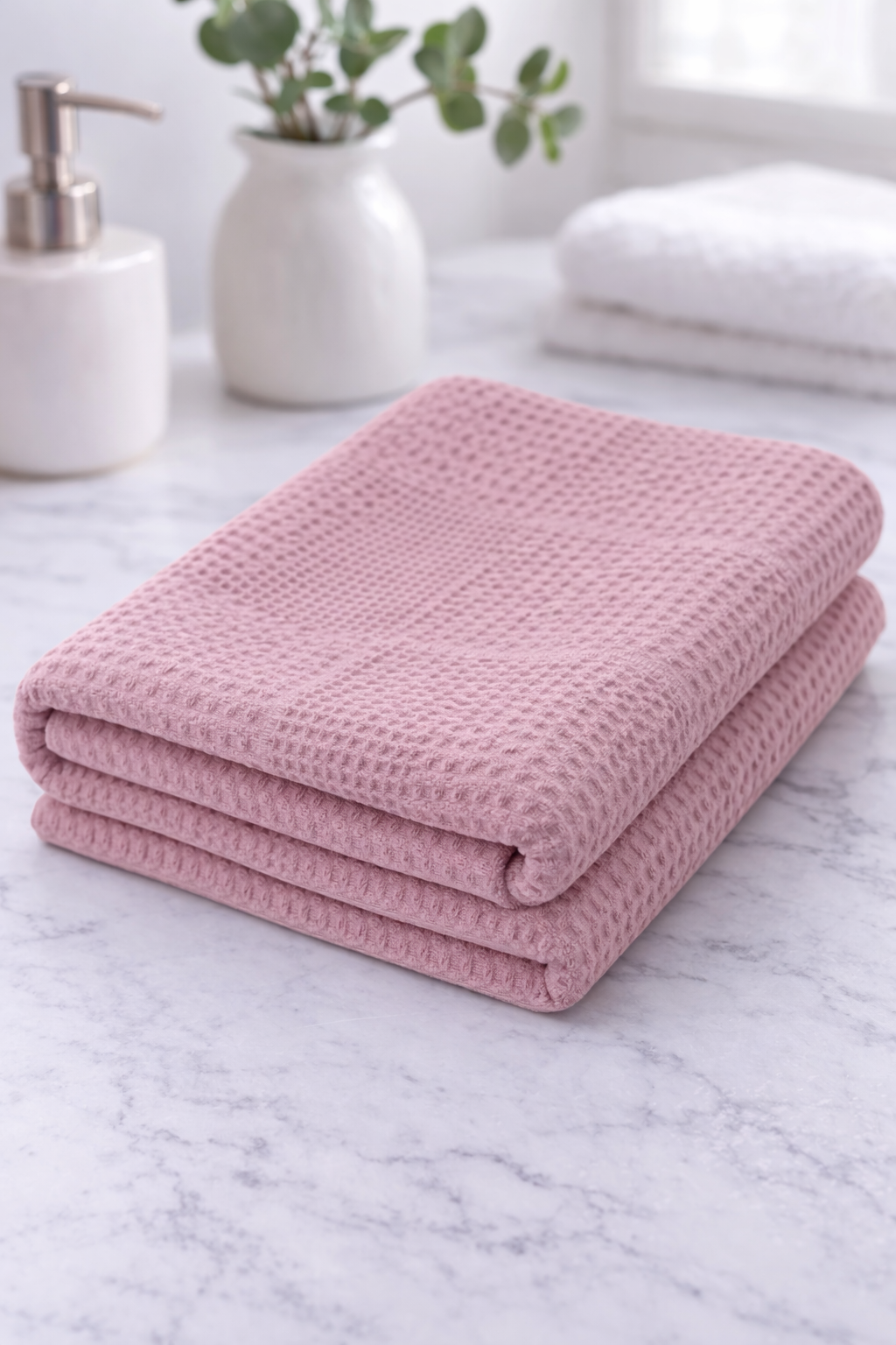 Рушник для кухні ( піке мозаїка) лаванда