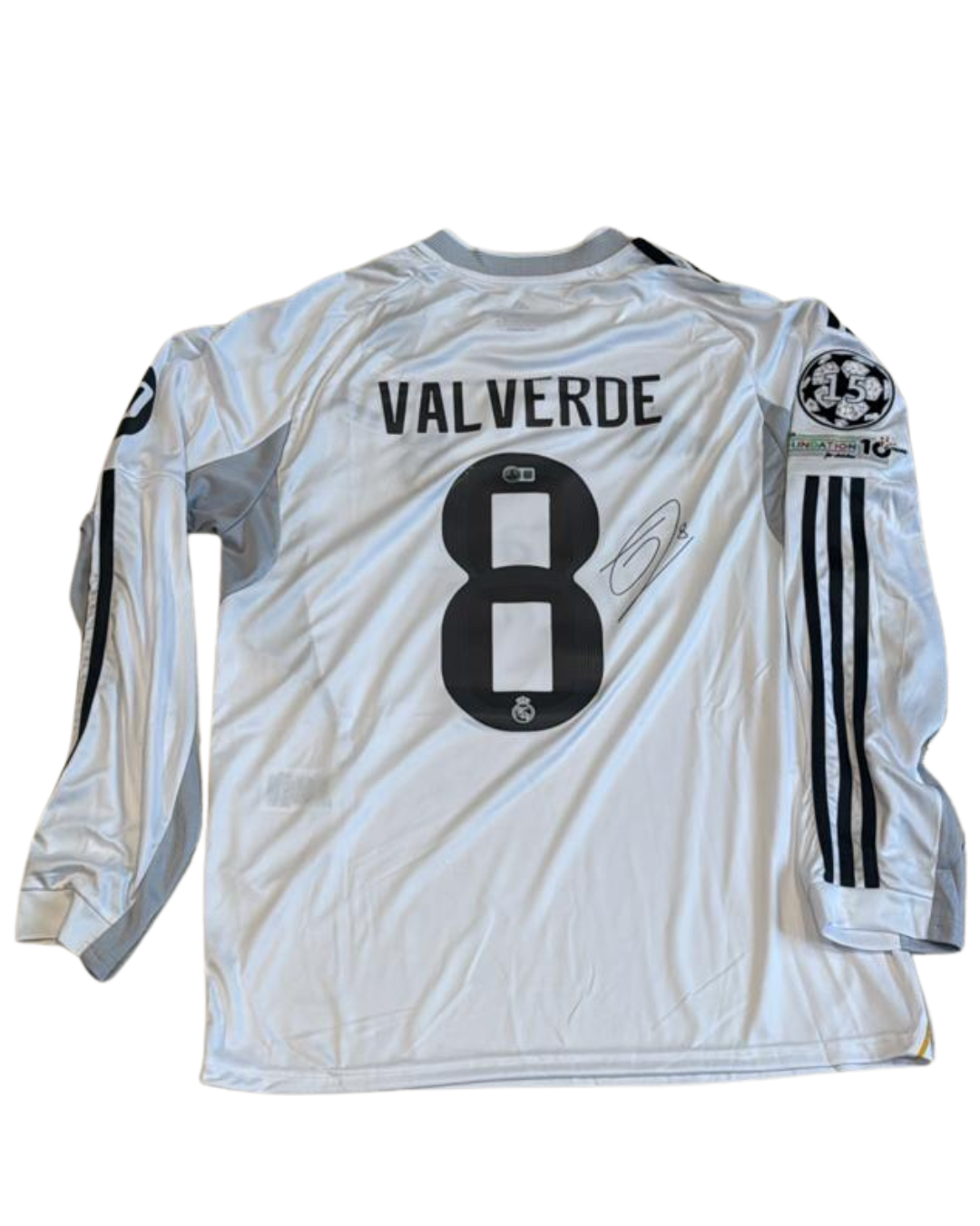 JERSEY VALVERDE CERTIFICADO BECKETT