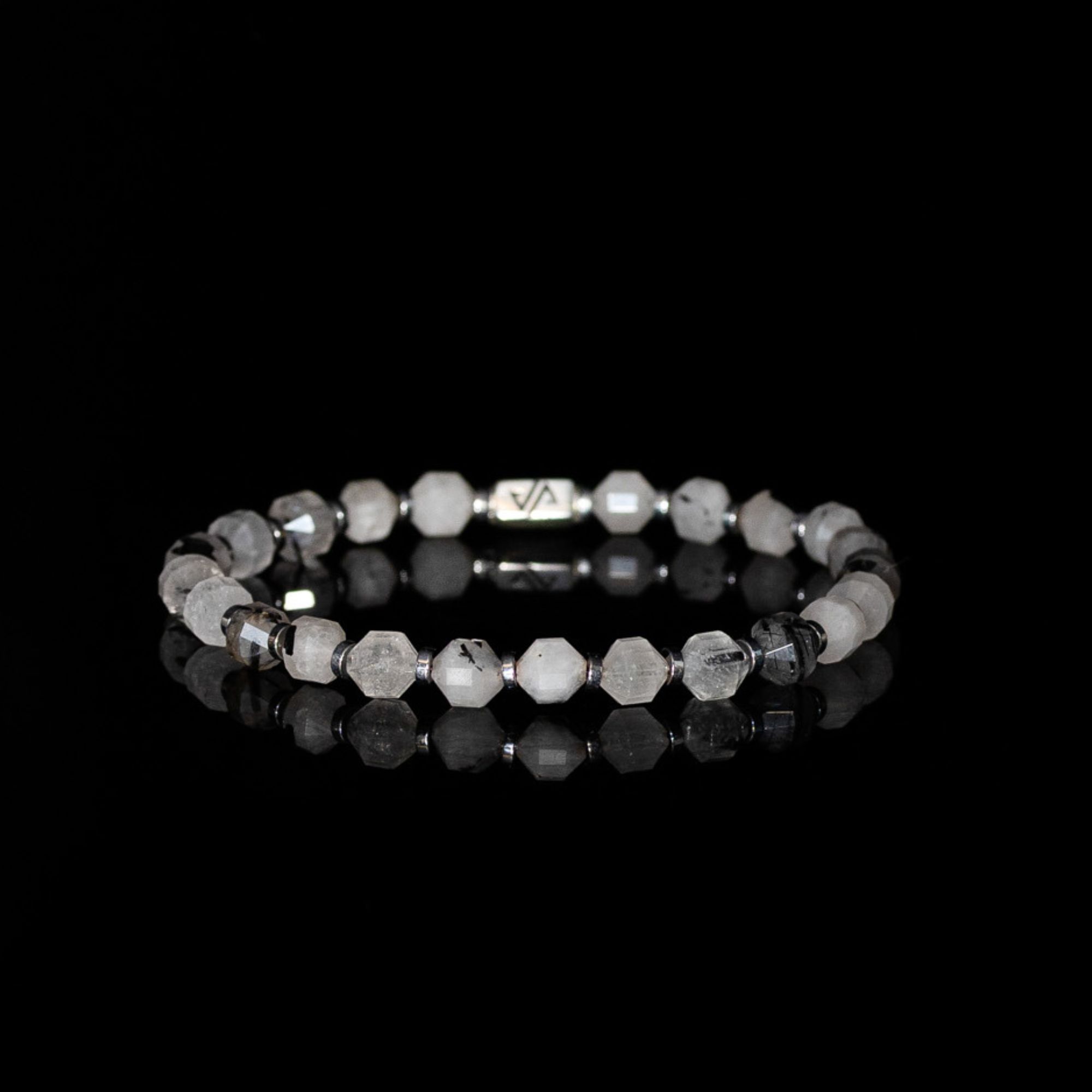 Tourmalinated Quartz Bracelet