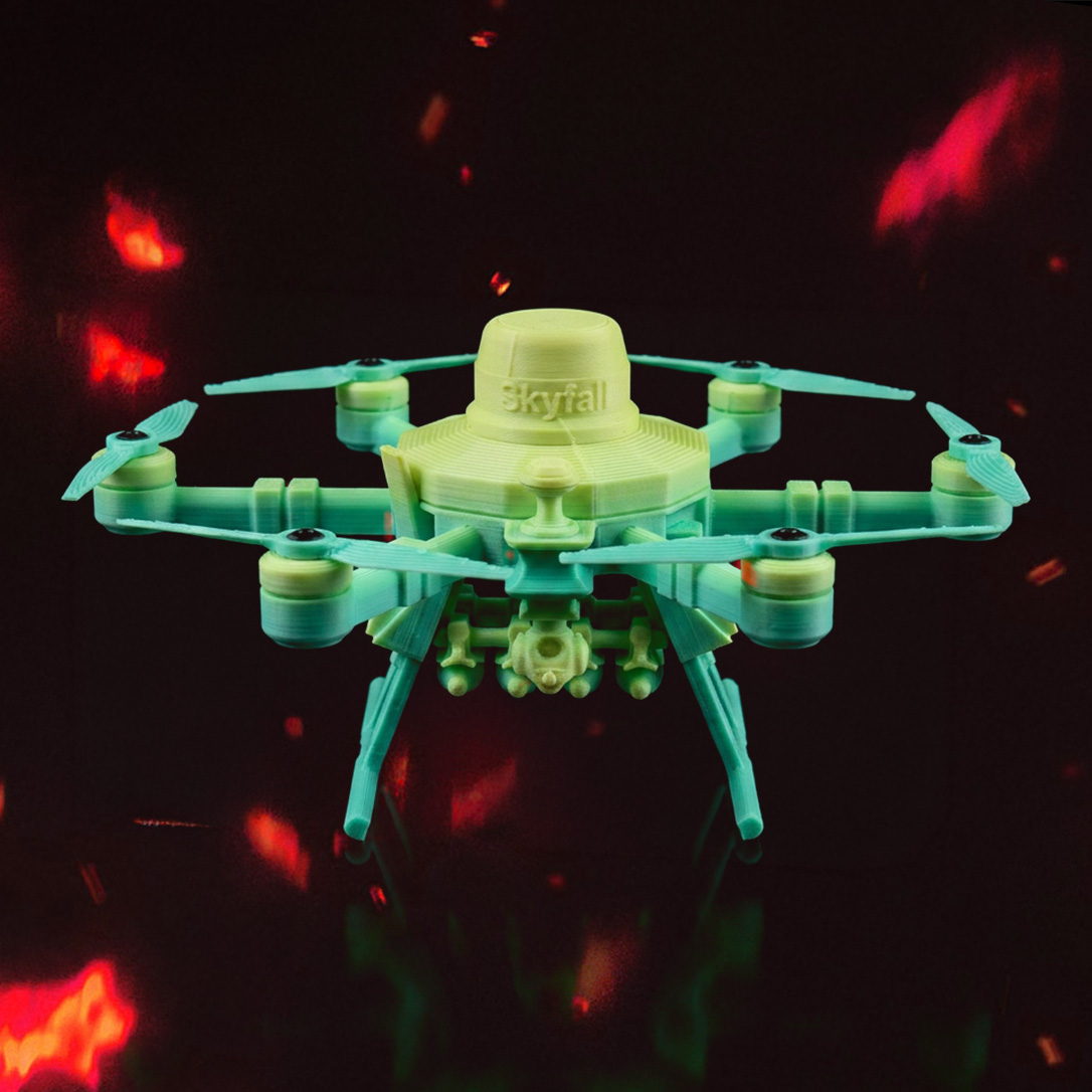 3D Vampire Drone Model