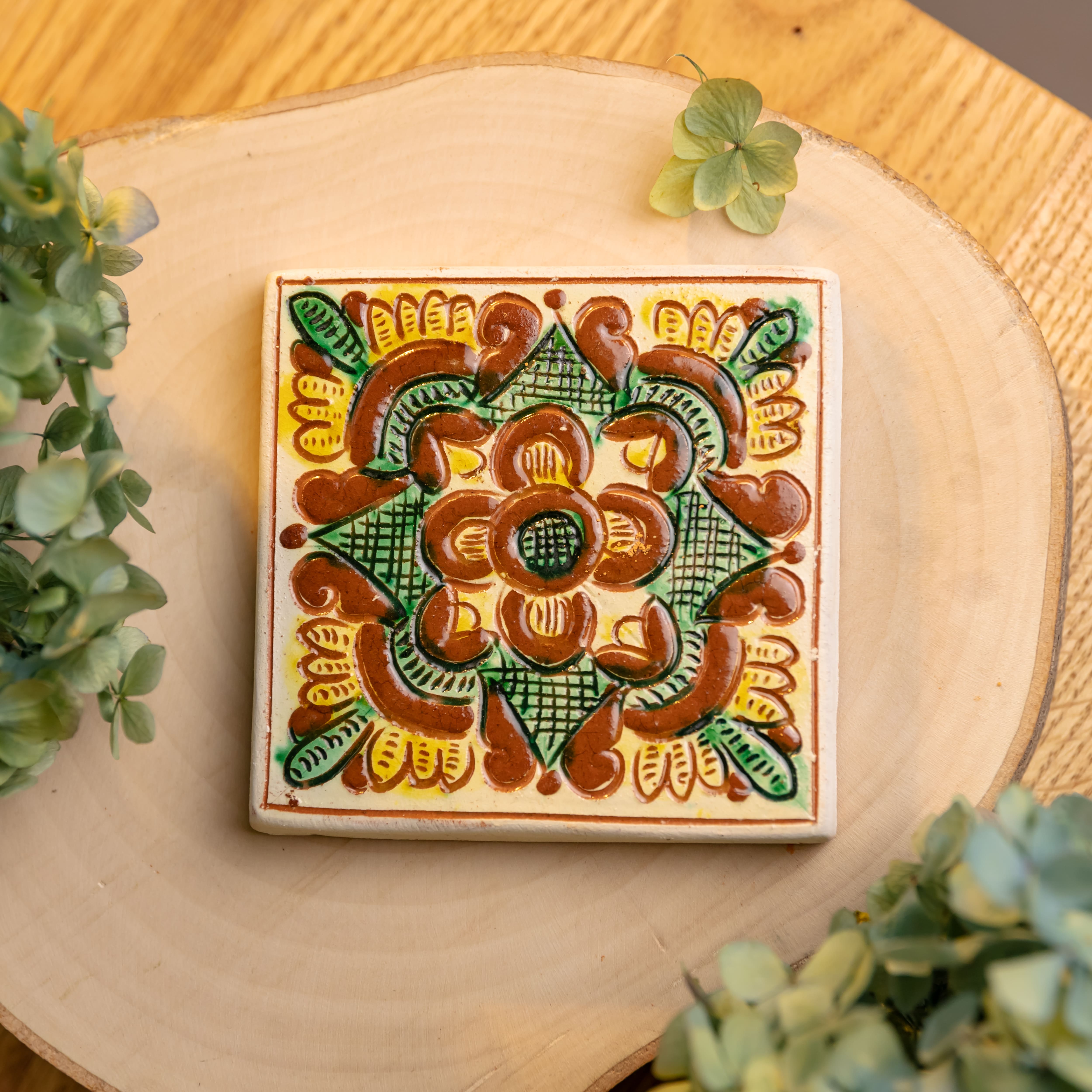 Керамічна плиточка, 10*10 см