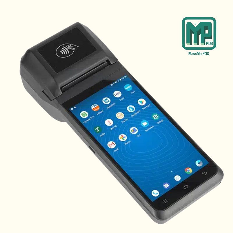 Android POS-термінал MassMa SE 5-в-1 — ідеальне рішення для швидких NFC-оплат та роботи на 2 ФОП одночасно!