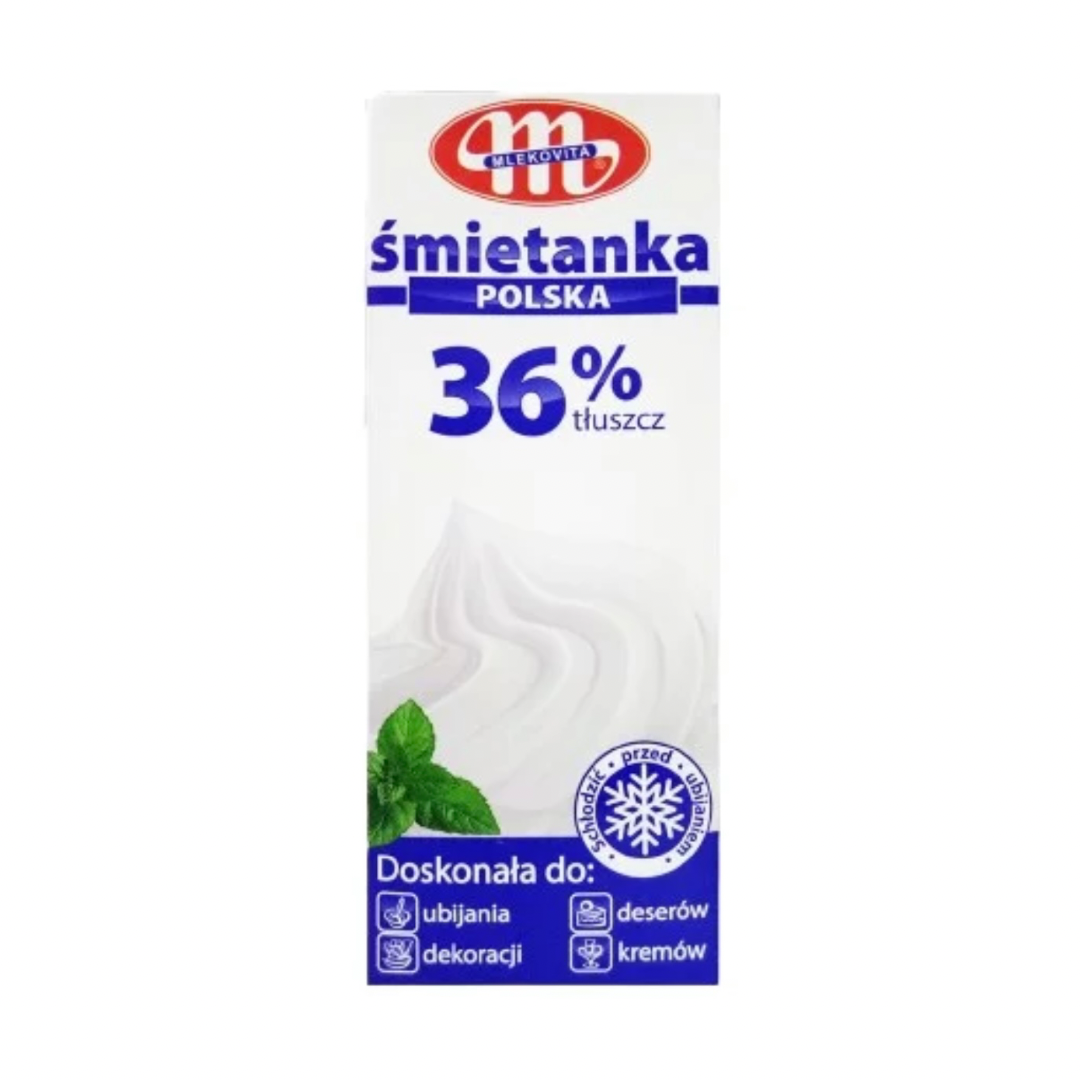 Вершки Smietanka Mlekovita Polska 36%