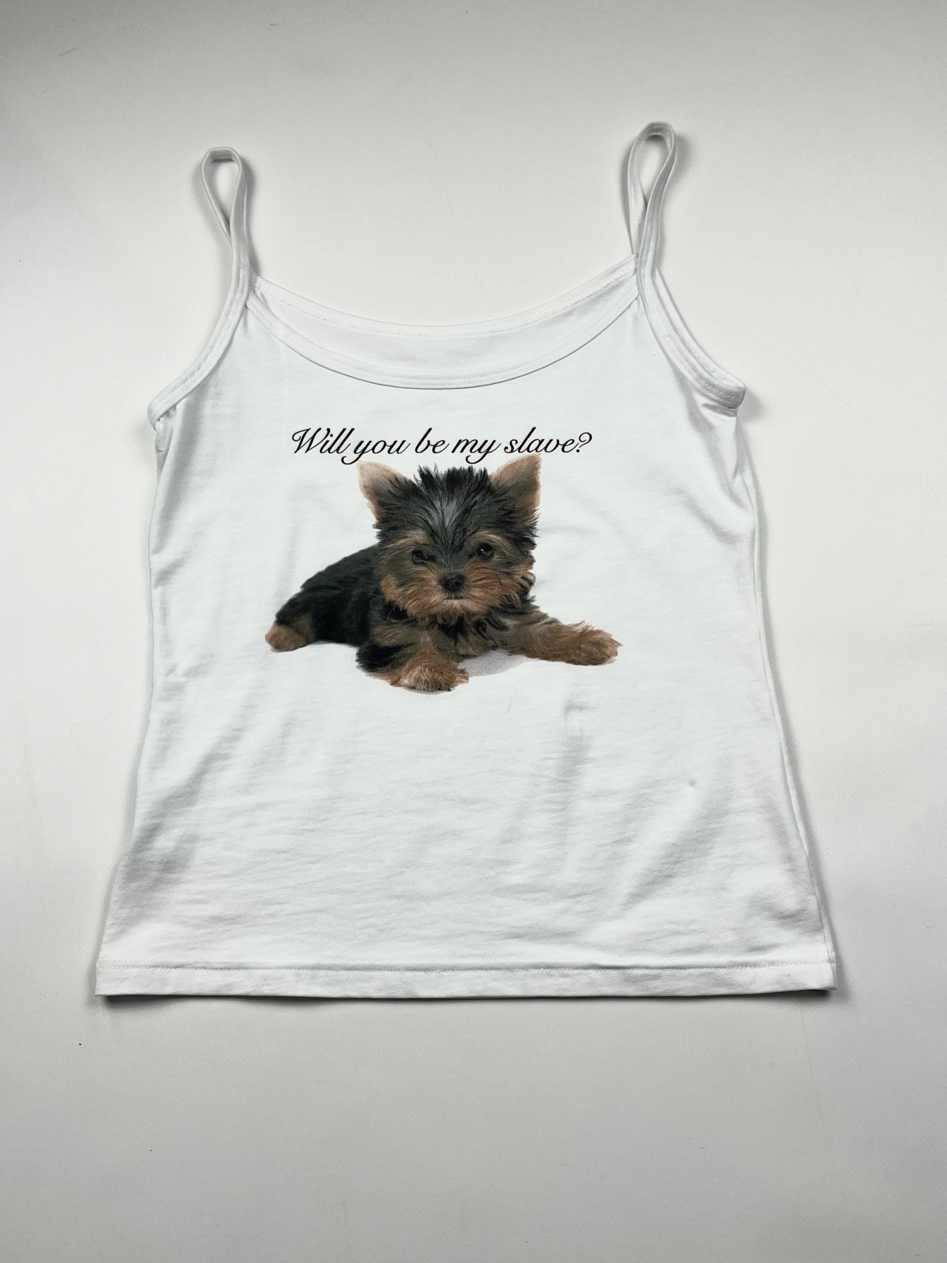 t-shirts "will you be my slave" CHOMYGOLI