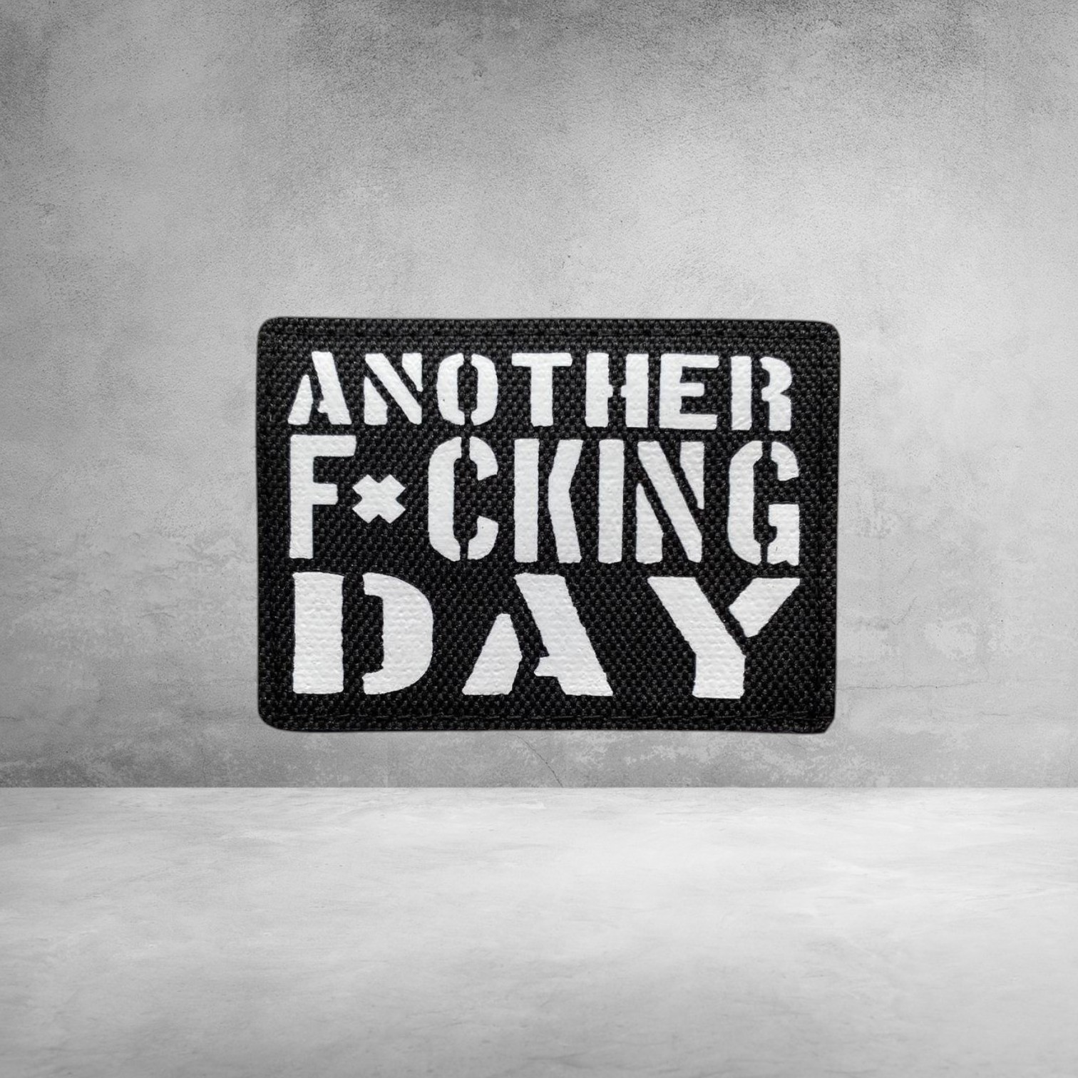 Патч «Another Fucking Day» 5×3 / 7×5 см