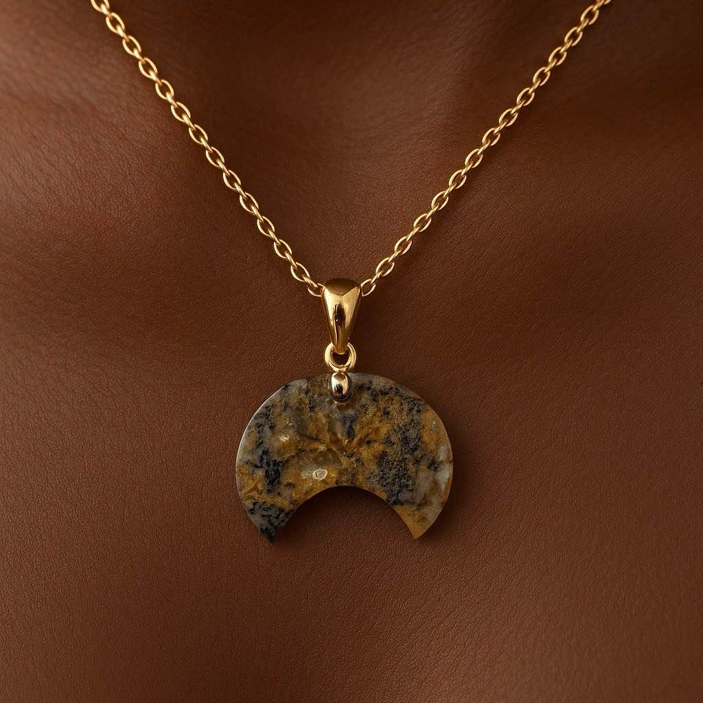 Dendritic Agate Pendant