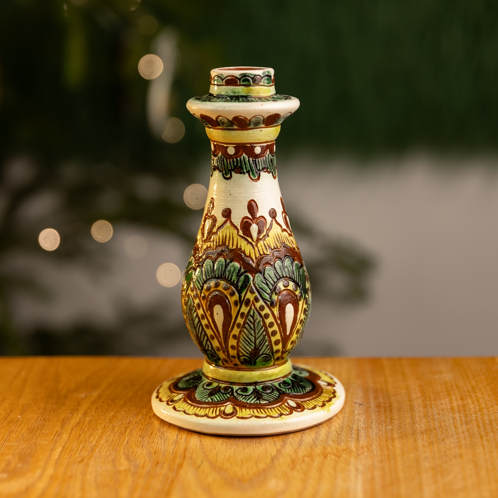 Свічник "Ружа", 17 см