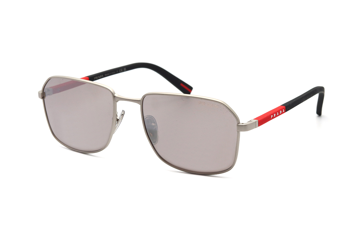 PRADA SPORT A51S 18X80I PURPLE BROWN MIRROR SILVER