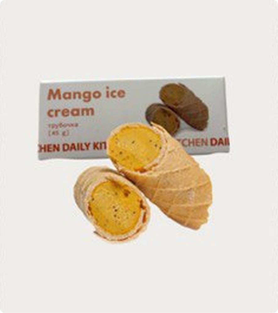 Трубочки mango ice cream (2 шт.)