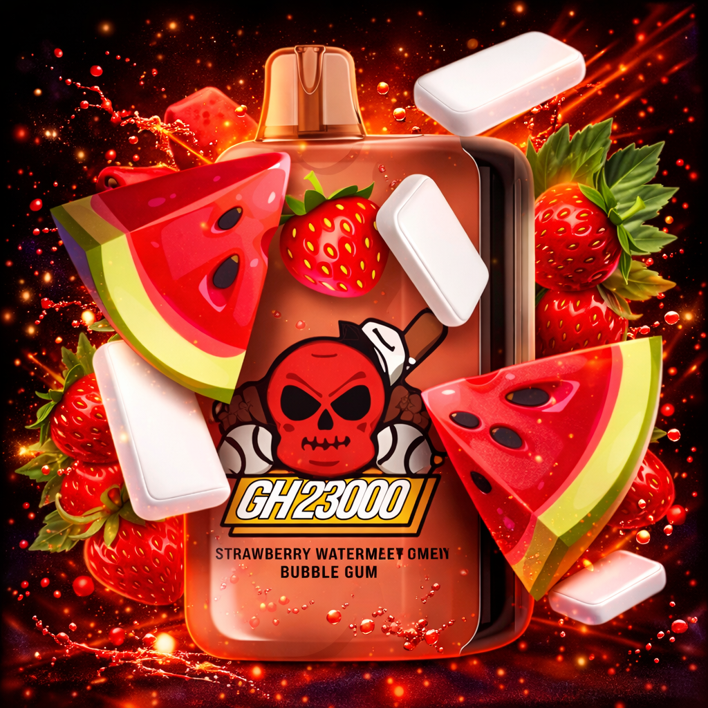 GH23000 Strawberry Watermelon Bubble Gum (Полуниця Кавун Жуйка)