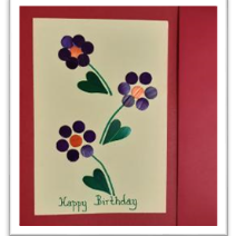 Heart Flower Card