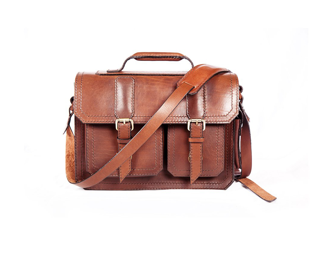 Stylish Brown Briefcase