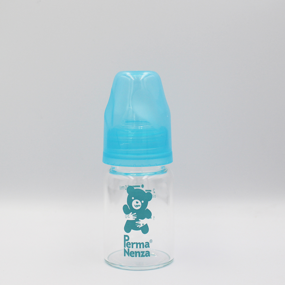 Permanenza 60ml Glass bottle -Standard neck BLUE