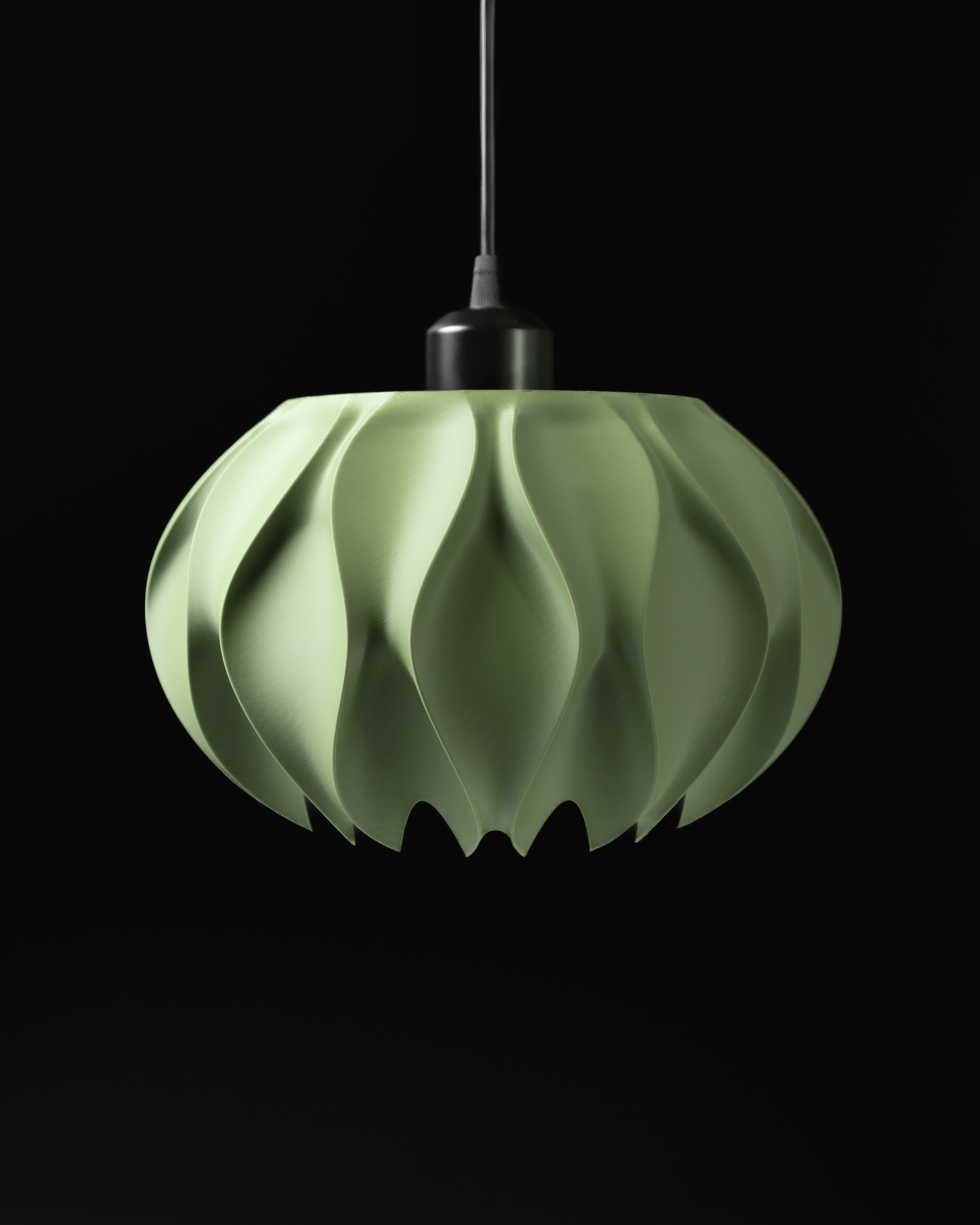 Abyssal Pendant Lamp – Modern 3D Printed Pendant Light