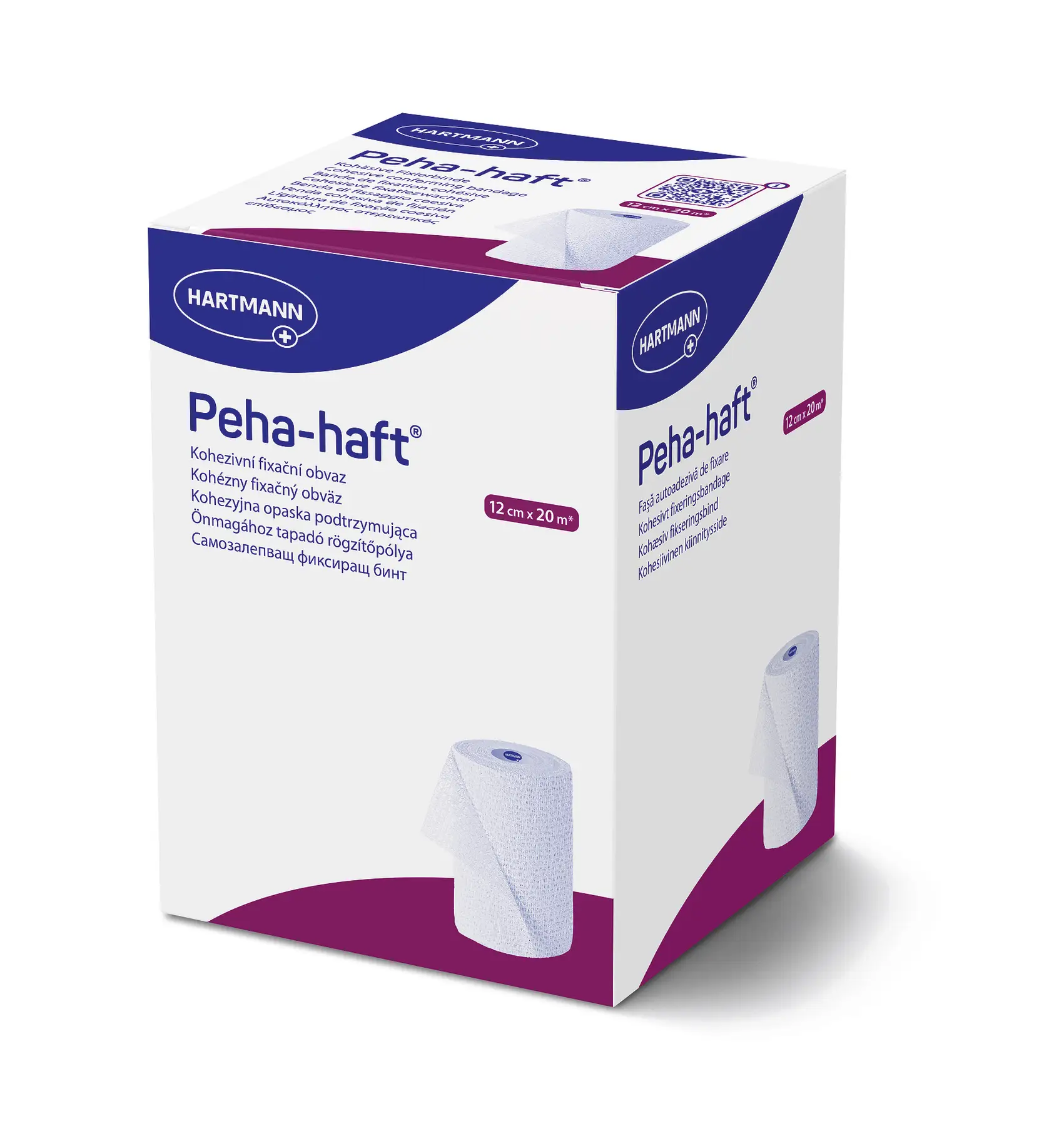 Когезивний фіксуючий бинт Peha-haft® (12см х 20м)